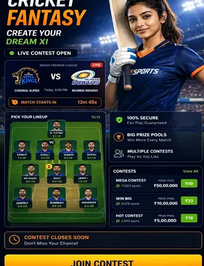 Khelobetasia (khelobetasia) fantasy cricket & matchday visual 3